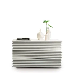 Tiffany White Matte Lacquer Ashwood Dresser