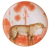 Tiger Menagerie Ottomane Porcelain Dinner Plate