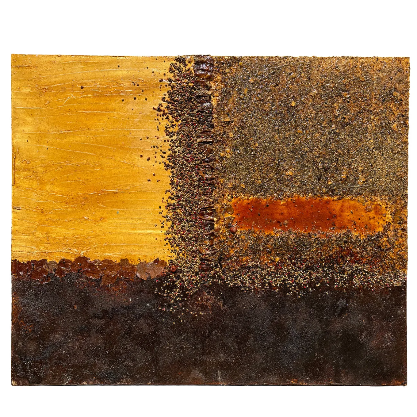 Tiger's Eye Abstract Painting
