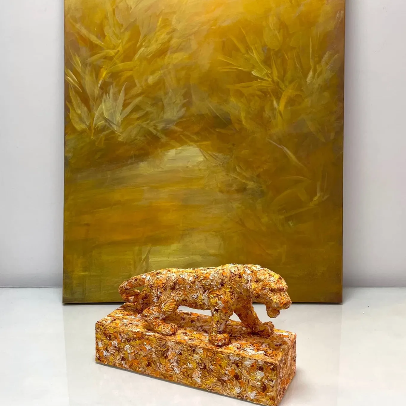 Tigre Gialla Sculpture