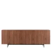 Tiles Walnut 4-Door Sideboard