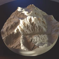 Tip Topographic Coffee Table designed by Riccardo Vendrami