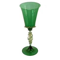 Tipetto Green Stemmed Glass #2