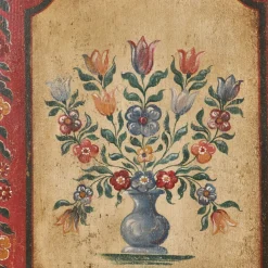 Tirolesi '700 Baroque Tyrolean Polychrome Wardrobe