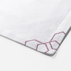 Tivoli Set of 4 White Napkins