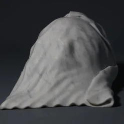 To Be Or Not To Be Carrara Marble Sculpture