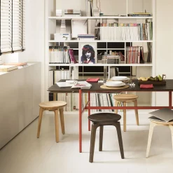 Tod Walnut Low Stool