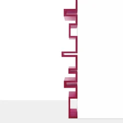 Todo Red Wall Bookcase by Giulia Contaldo