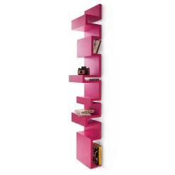 Todo Red Wall Bookcase by Giulia Contaldo
