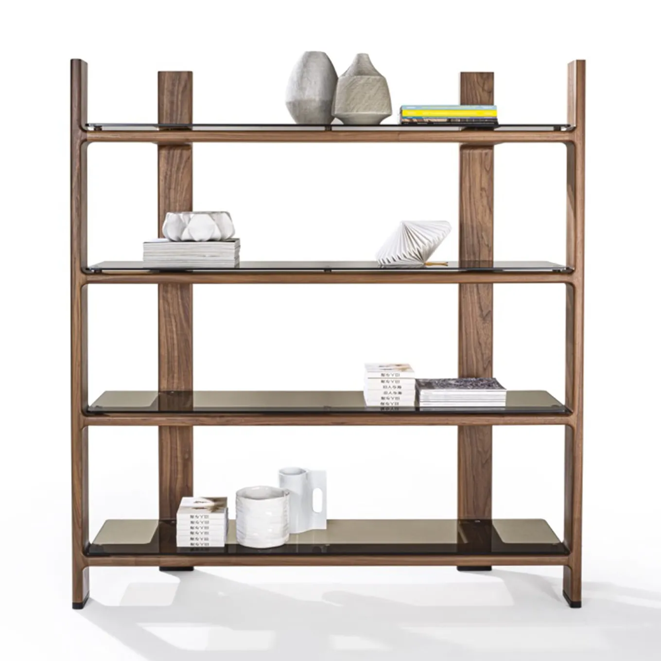 Tofane 4-Shelf Bookcase