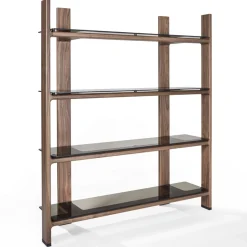 Tofane 4-Shelf Bookcase