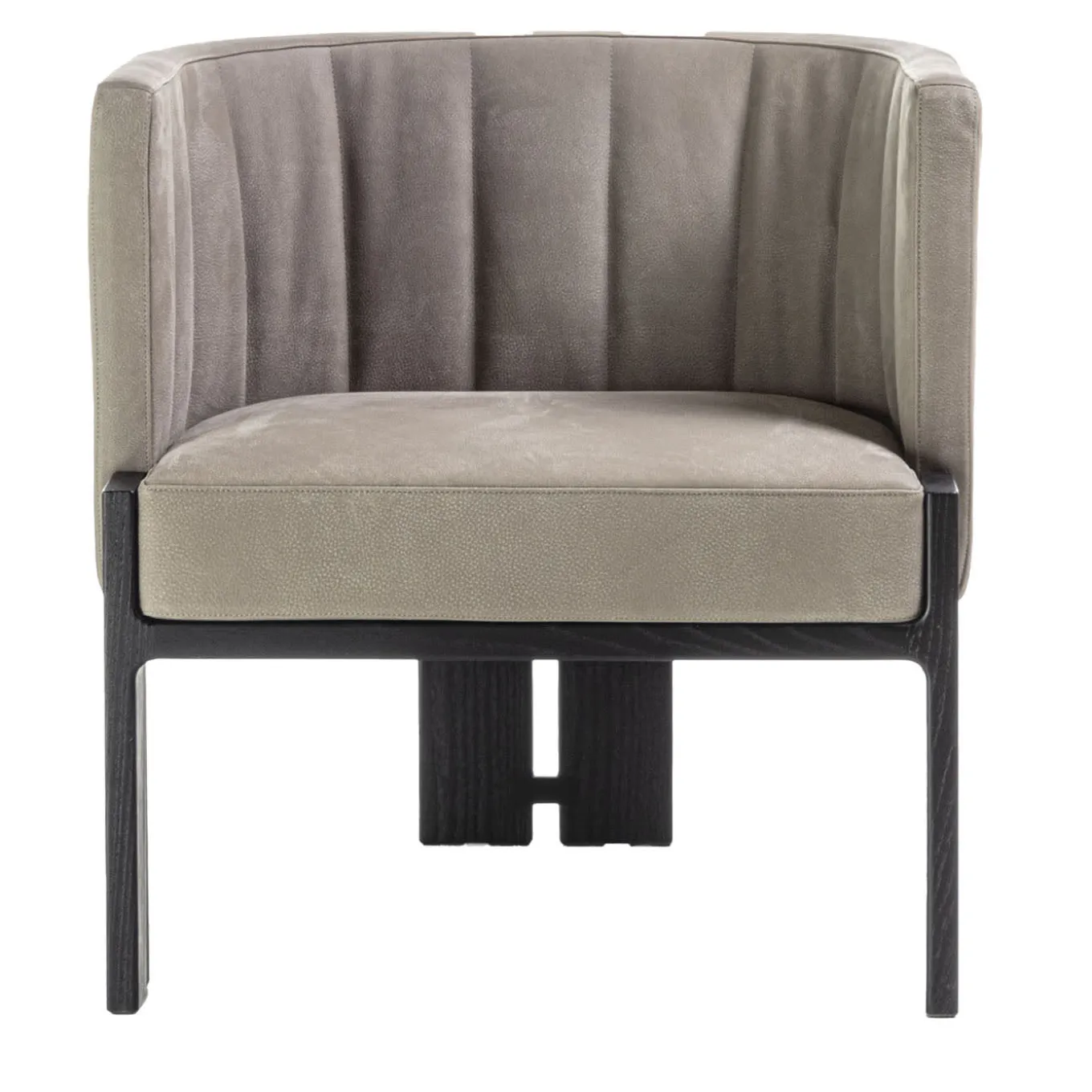 Tofane Taupe & Black Armchair