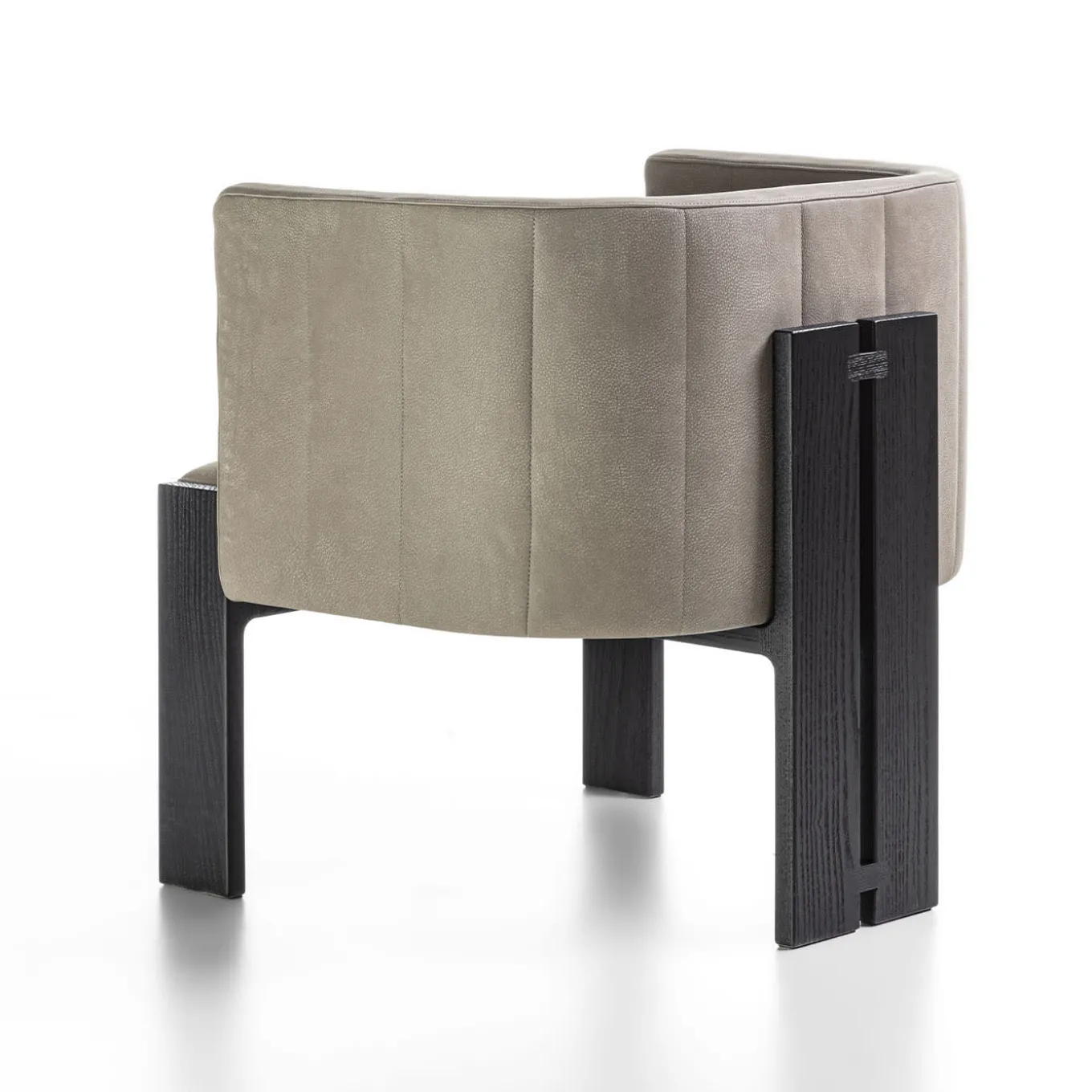 Tofane Taupe & Black Armchair