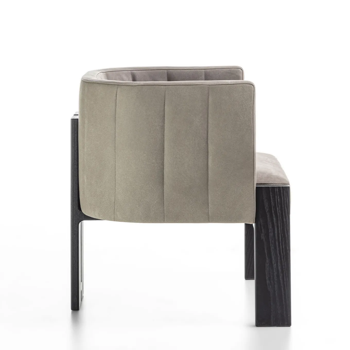 Tofane Taupe & Black Armchair