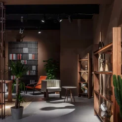 Tofane Taupe & Black Armchair