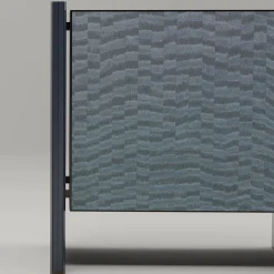 Tokyo Light Blue Motifs Wood Sideboard