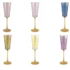 Tokyo Matt Set of 6 Two-Tone Flutes