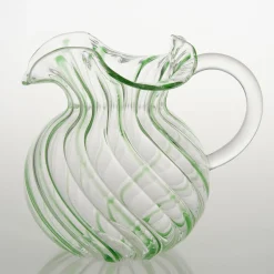 Torcello Green Torchon Pitcher