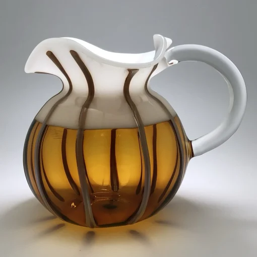 Torcello Mezzo and Mezzo White & Amber Carafe #2