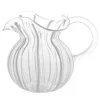 Torcello White Striped Pitcher
