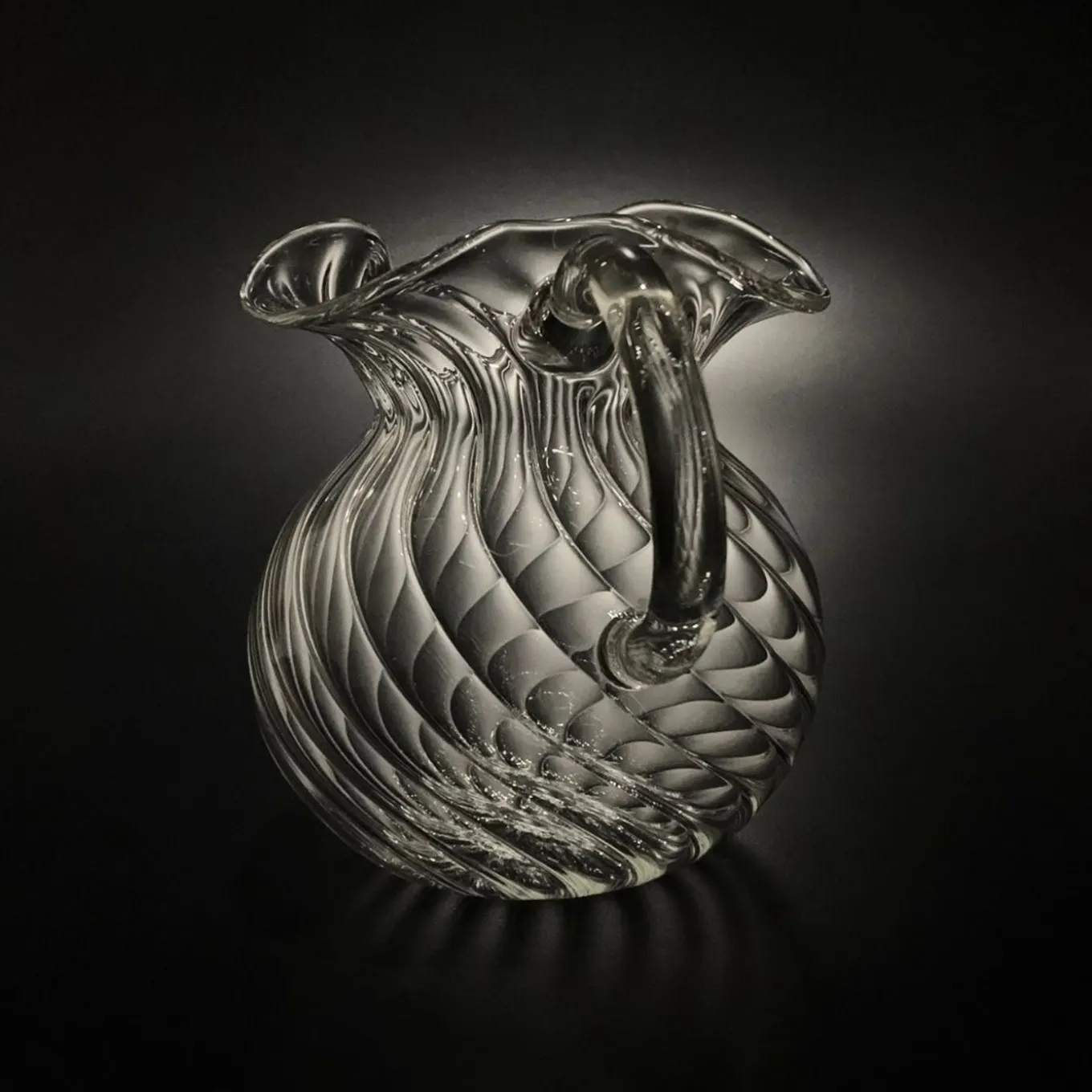 Torcello White Torchon Pitcher