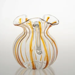 Torcello Yellow Striped Pitcher
