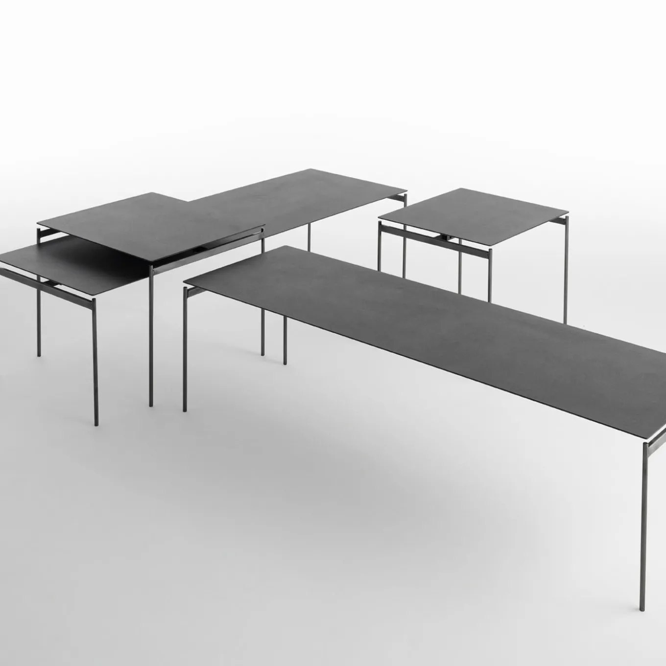 Torii Set of 2 Coffee Tables by Renato Zamberlan