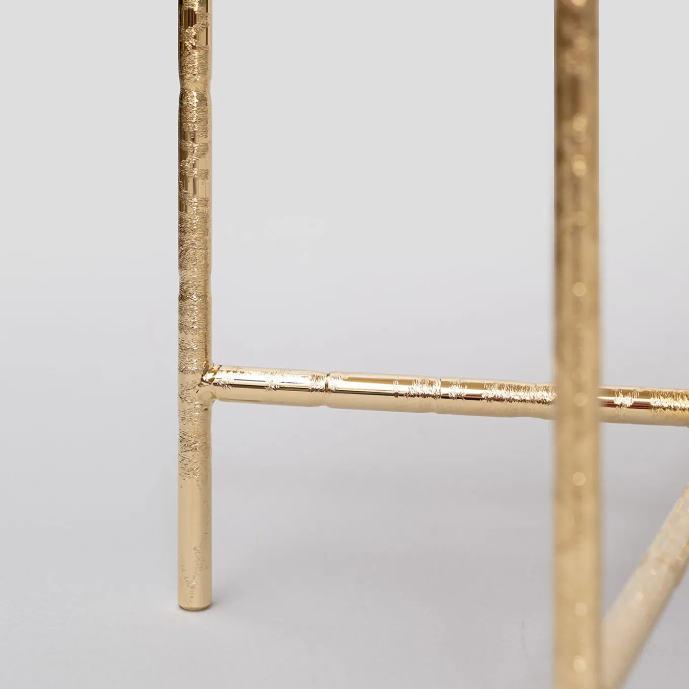 Tornielli Glossy Gold Finish Nesting Tables