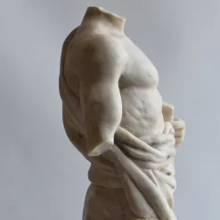 Torso Sculpture with Drapery