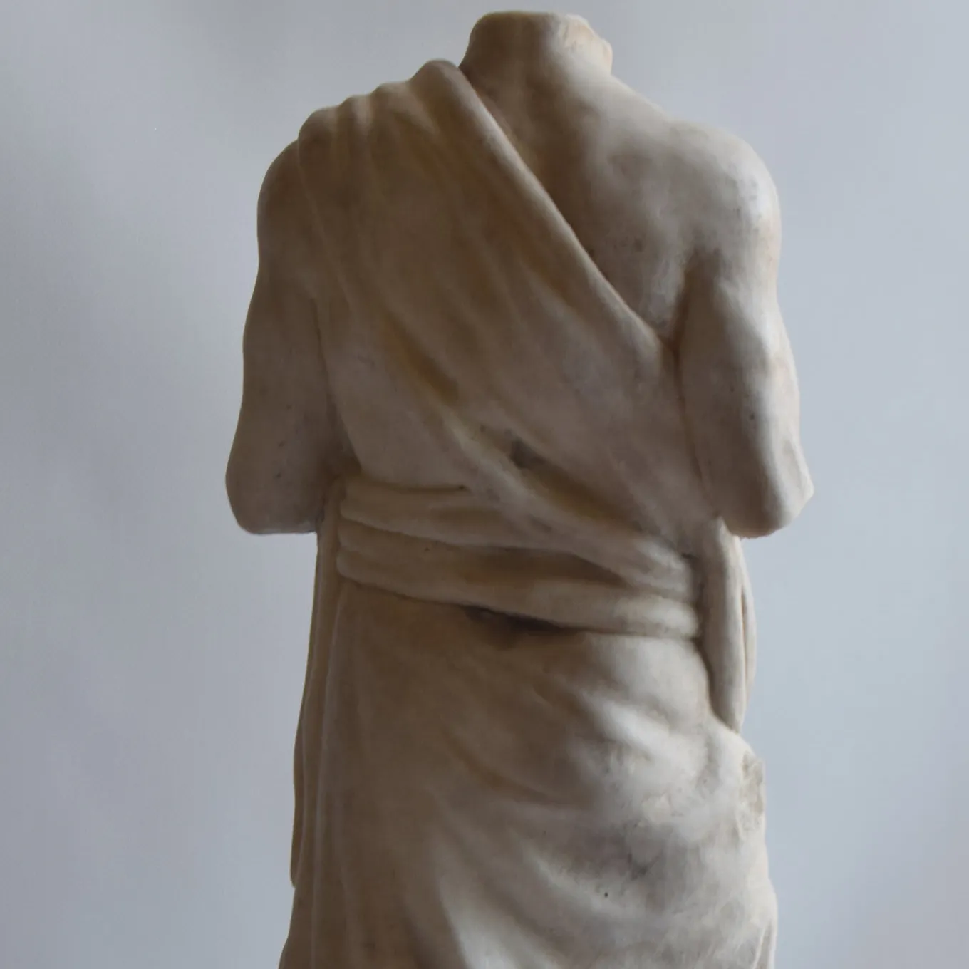 Torso Sculpture with Drapery