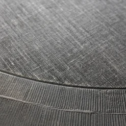 Total Black Circular Dining Table