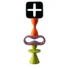 Totem Black Orange Purple and Green Decorative Sculpture by Karim Rashid