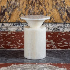 Totem Onyx Coffee Table by Karen Chekerdjian