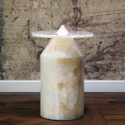 Totem Onyx Coffee Table by Karen Chekerdjian