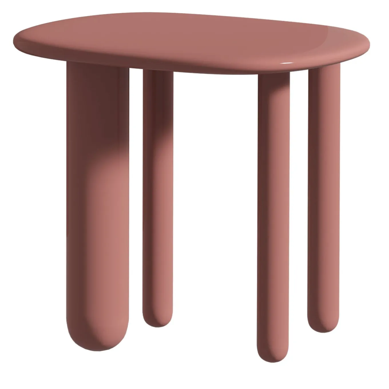 Tottori Brown Wood Side Table By Kateryna Sokolova