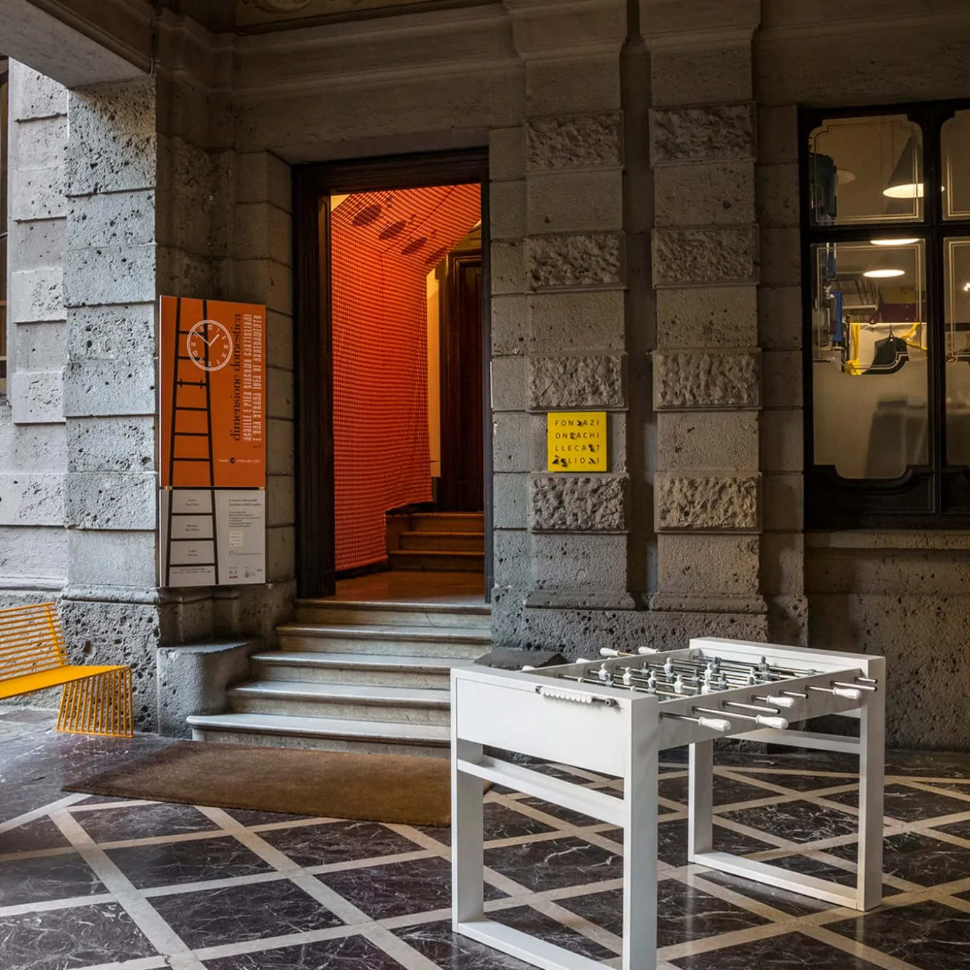 Tour 65 Foosball Table White by Basaglia + Rota Nodari