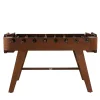 Toys Moghany Finish Wood Outdoor Foosball Table