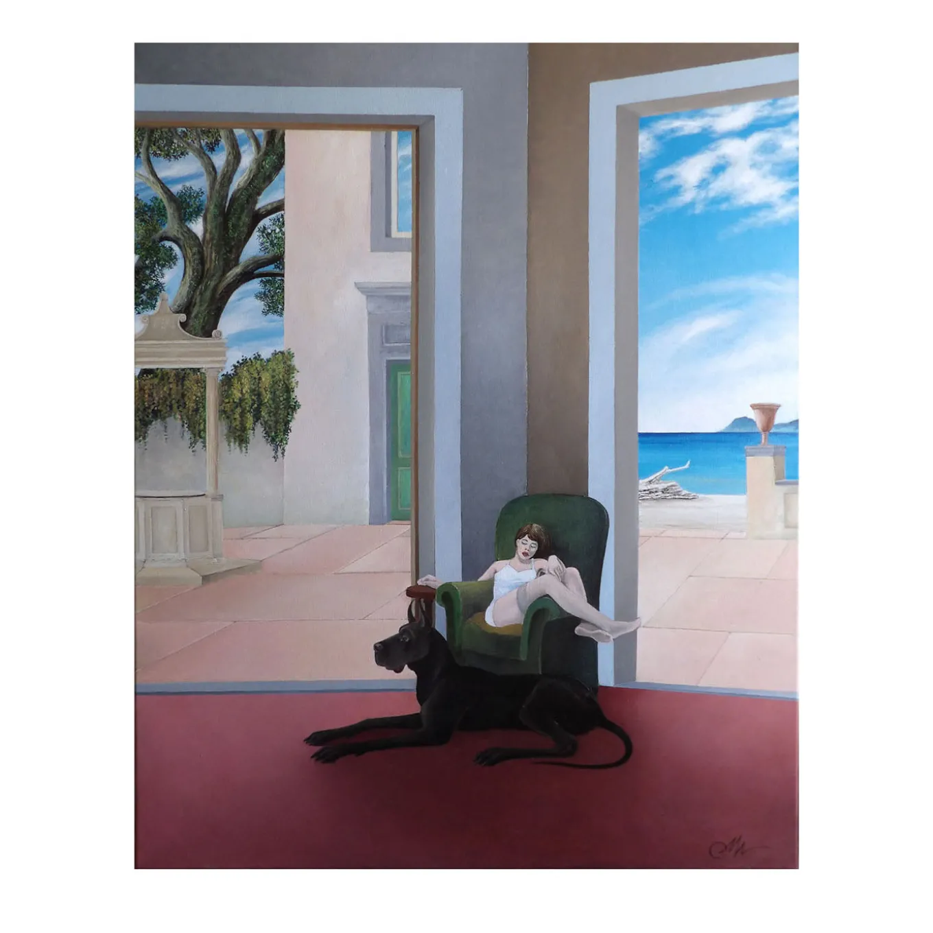 Tra il Pozzo e il Mare Painting