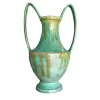 Traditional Dripping Green Amphora Vase