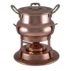 Traditional-Style Copper Fondue Set