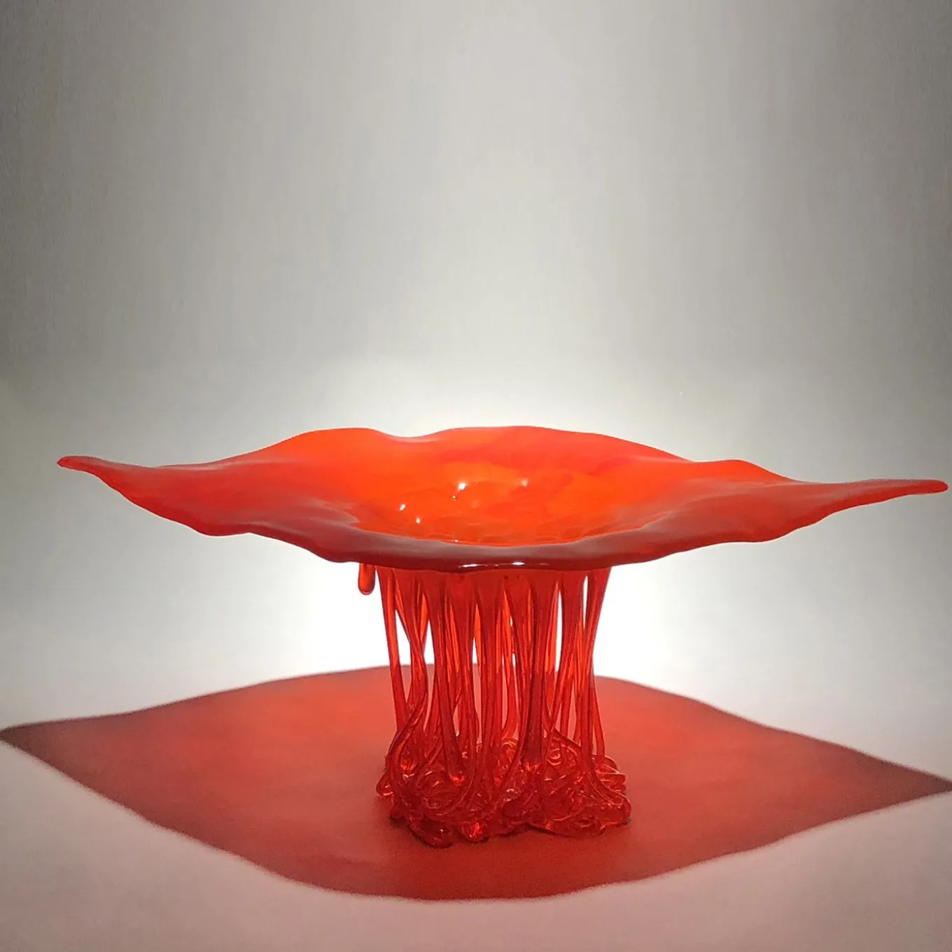 Tramonto Rosso Red Sculpture
