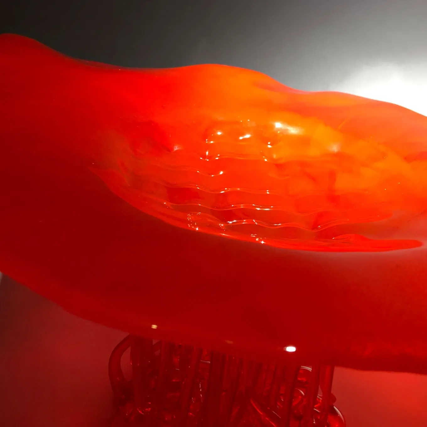 Tramonto Rosso Red Sculpture