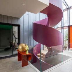 Transizione Spherical Golden Mosaic Sculpture