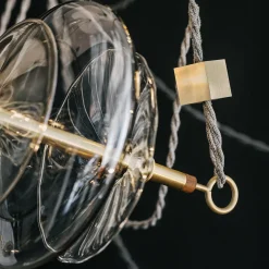 Trapezi Six Lights Chandelier