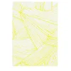 Tratto Bio Neon-Yellow & White Blanket by Emilio Salvatore Leo