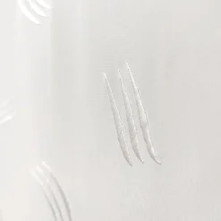 Trazos II Embroidered White Tapestry #1