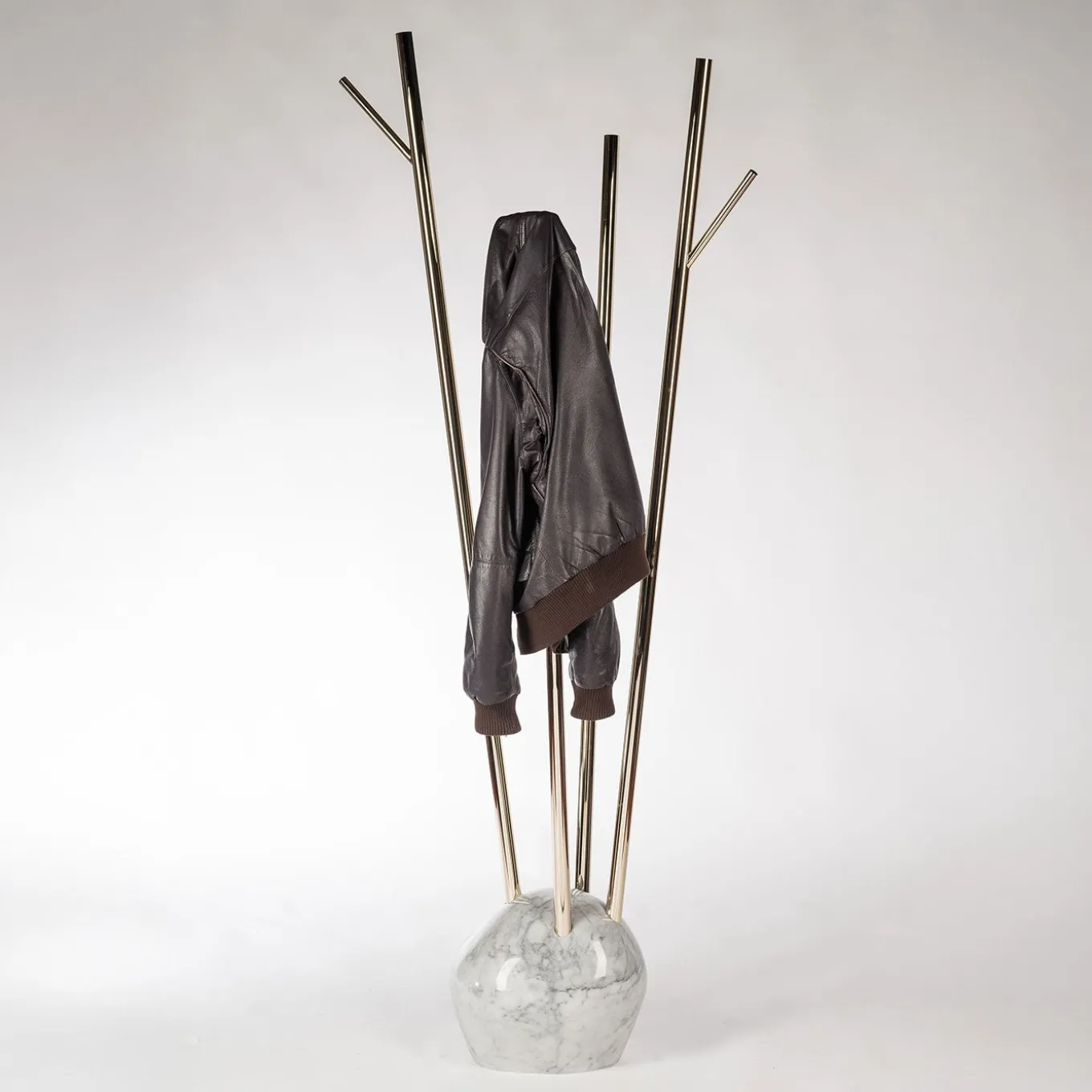 Tree Unnatural Gold Coat Stand by Giorgio Ragazzini
