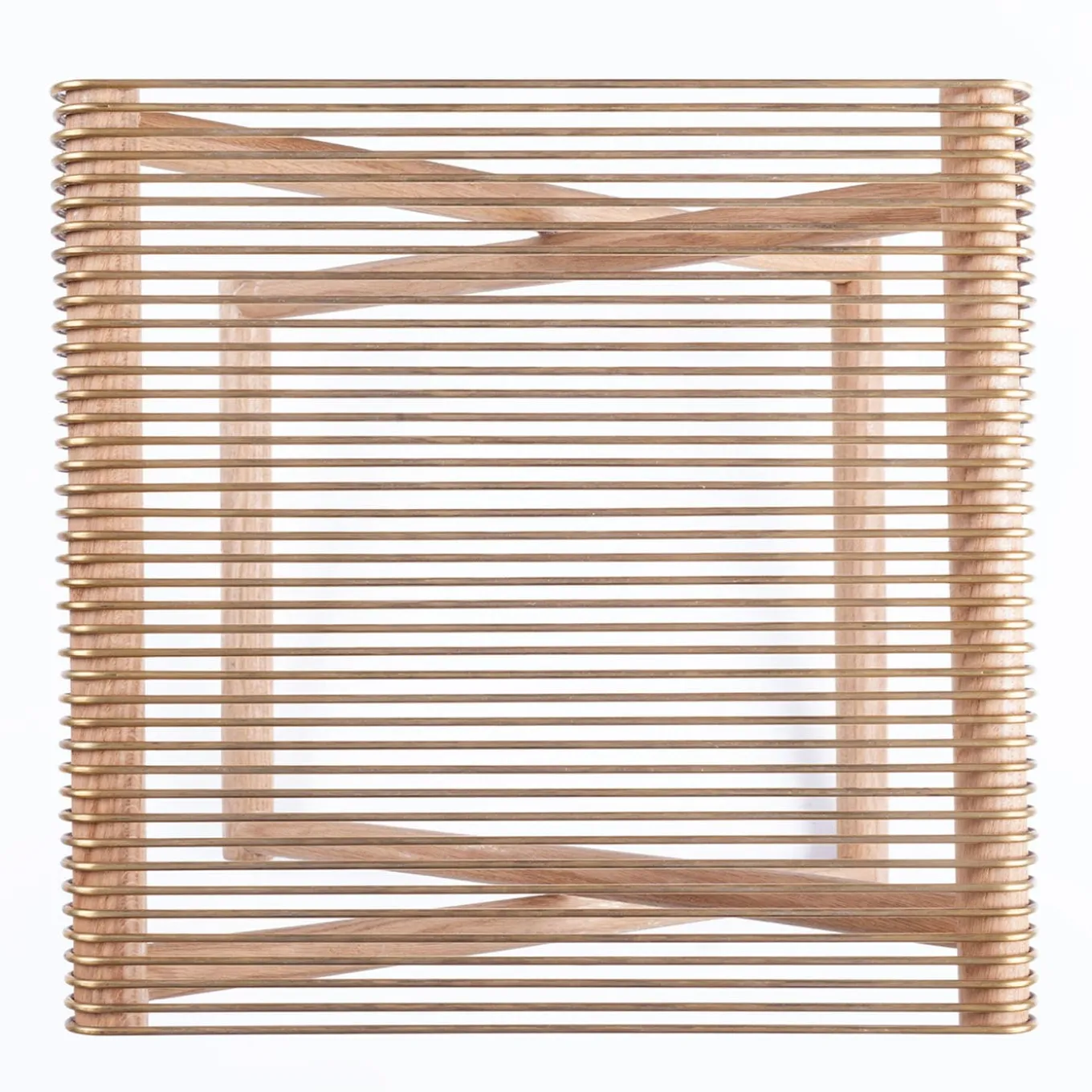 Trestle Side Table by Omri Revesz