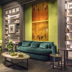 Triangolo Oval Coffee Table by Ivano Colombo