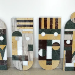 Tribal Wall Marble Mask #3